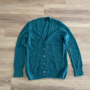 J Crew Blue Cardigan Sweater